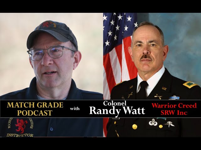 Instructor Spotlight: Special Forces Colonel Randy Watt of Warrior Creed