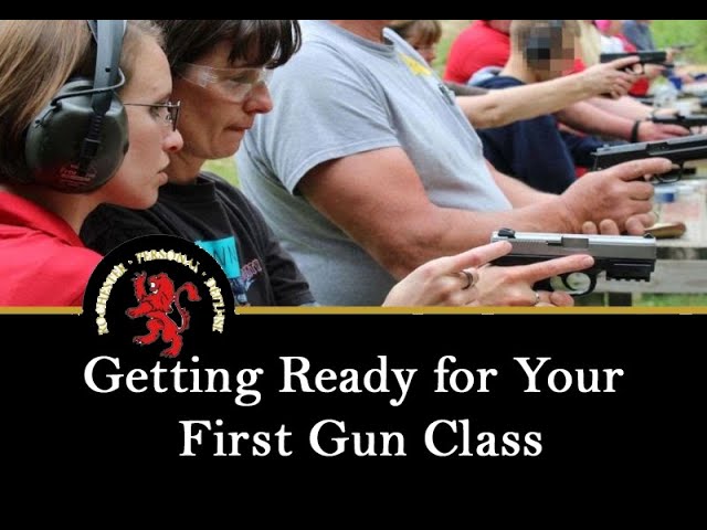 How to Get Ready For Your First Firearms Class