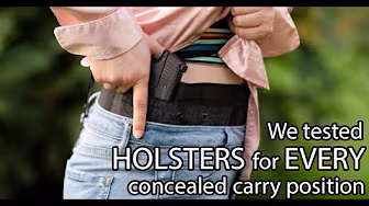 Best Concealed Carry Holsters  | Gear Check